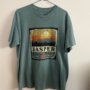 Jasper National Park Tee - Teal